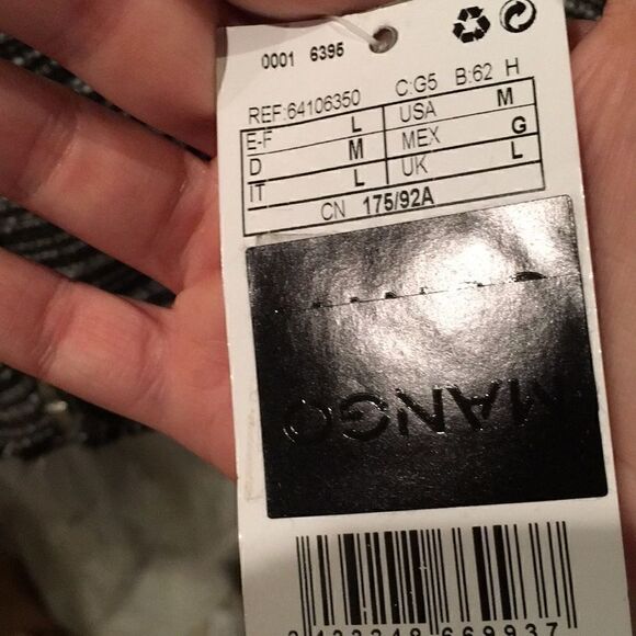 NWT Zara Mango Boucle Zipper Blazer Sz Medium - Picture 6 of 6